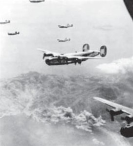 B-24 Liberator in formazione