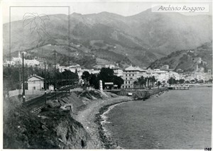 Panorama di Arenzano nel 1931 – Foto C. Roggero